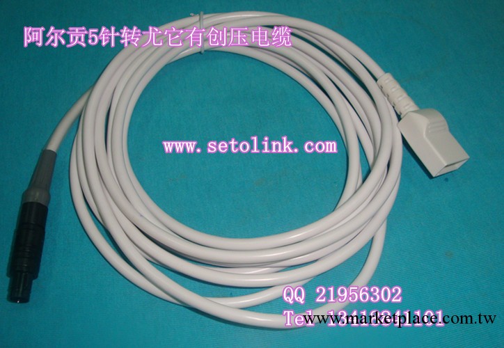 我司專業生產四川錦江 立德有創壓電纜 有創壓轉尤它連接線工廠,批發,進口,代購