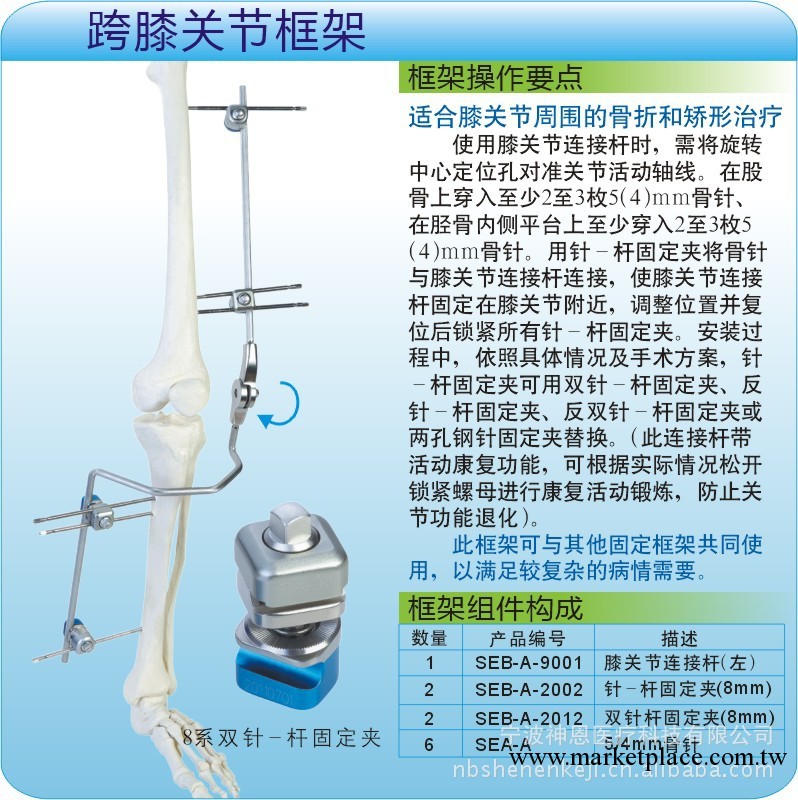 跨膝關節框架工廠,批發,進口,代購