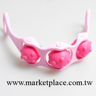 達賀正品10658小腿三球按摩器滾輪 迷你腿部按摩器材工廠,批發,進口,代購