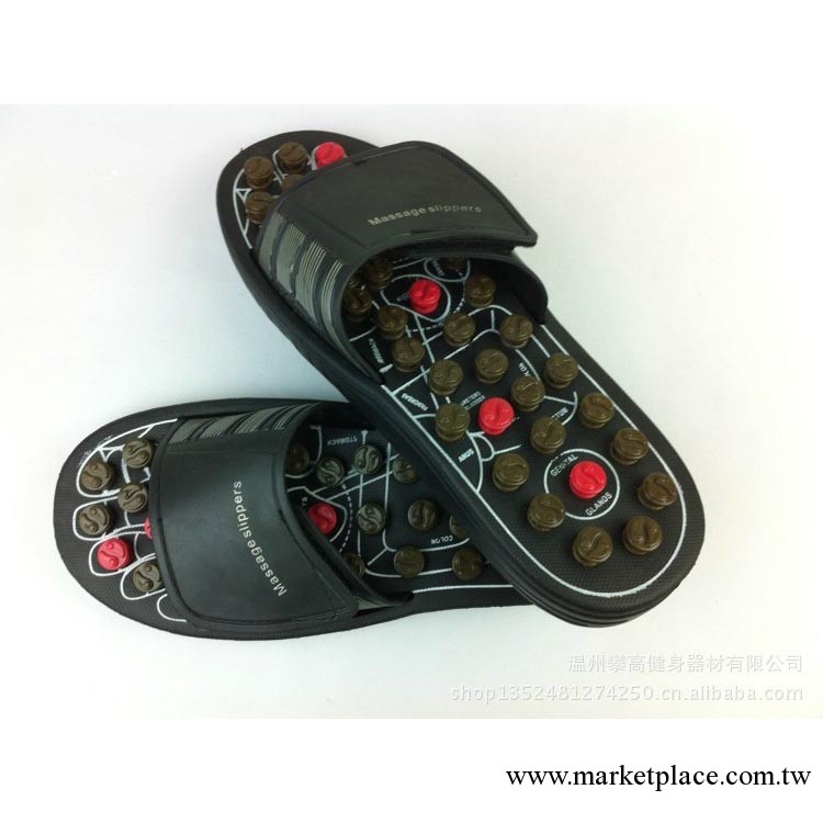 新奇特健身按摩器材 熱療 磁療 腳底按摩拖鞋工廠,批發,進口,代購
