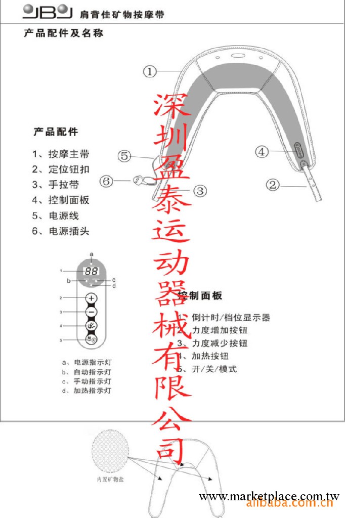 廠傢大量批發電動按摩器  肩部按摩器 按摩器材用品工廠,批發,進口,代購