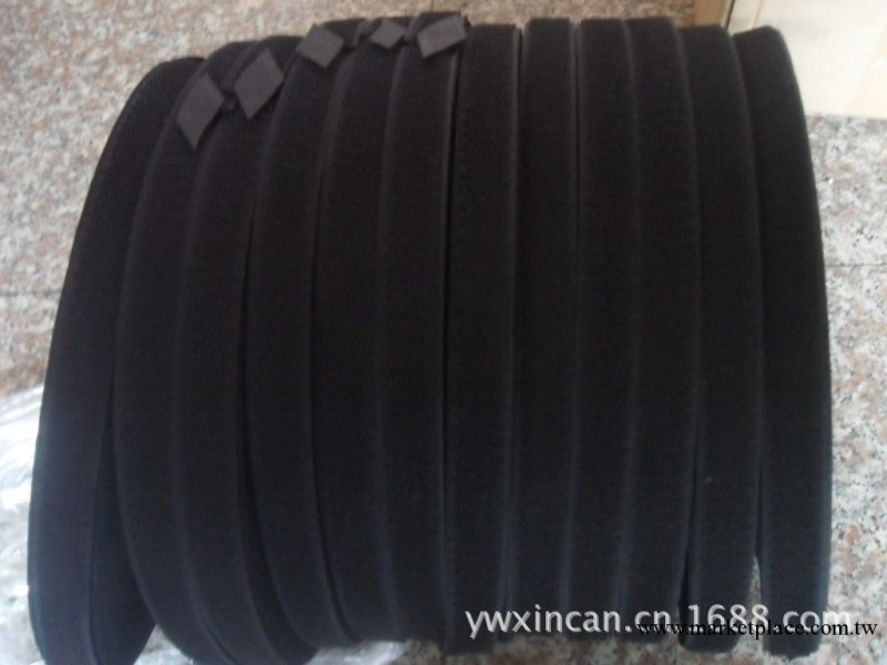 現貨供應黑色黏扣帶 各種規格都有現貨 一對起買工廠,批發,進口,代購