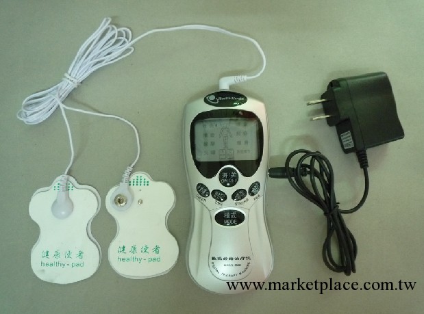 廠傢直銷 健康使者數位經絡電療機 貼片按摩器 小型電動按摩器材工廠,批發,進口,代購