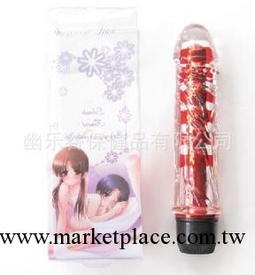 女用性玩具 果凍按摩棒 熒光震動棒工廠,批發,進口,代購