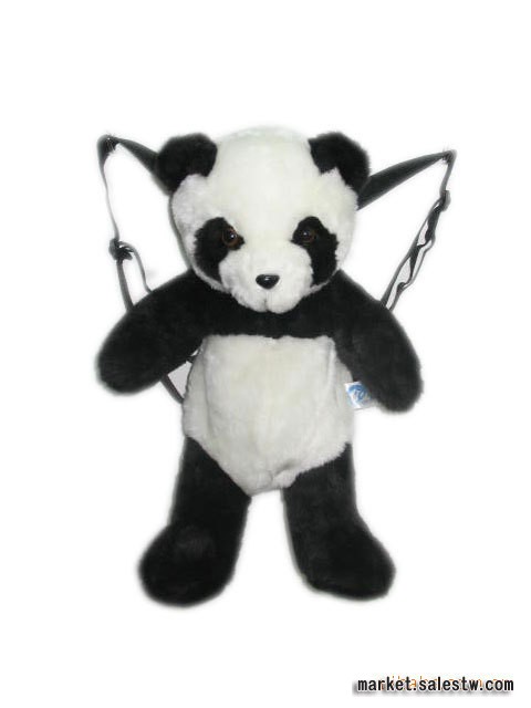 廠傢最新低價直銷：超人氣可愛毛絨玩具動物背包熊貓批發・進口・工廠・代買・代購