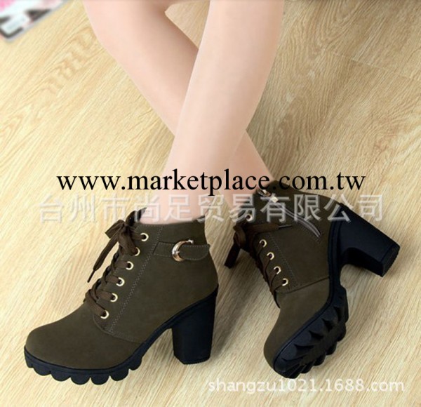2013春秋冬季新款韓版女靴 中靴單靴子 粗跟高跟短靴馬丁靴工廠,批發,進口,代購