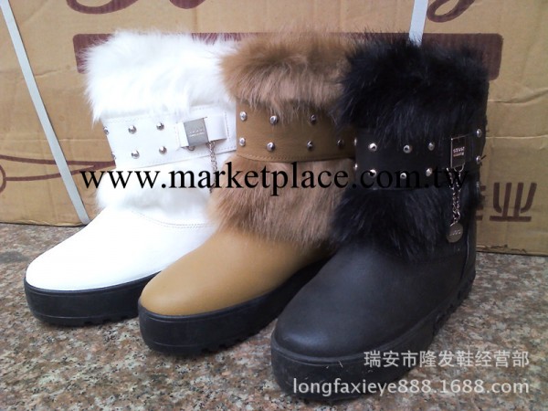 廠價直銷冬季保暖女式雪靴批發 庫存雪靴 松糕厚底雪地棉靴工廠,批發,進口,代購