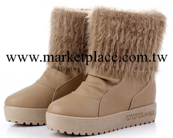 新款松糕雪靴 時尚溫州厚底中筒雪靴 女式棉靴保暖棉鞋 803工廠,批發,進口,代購