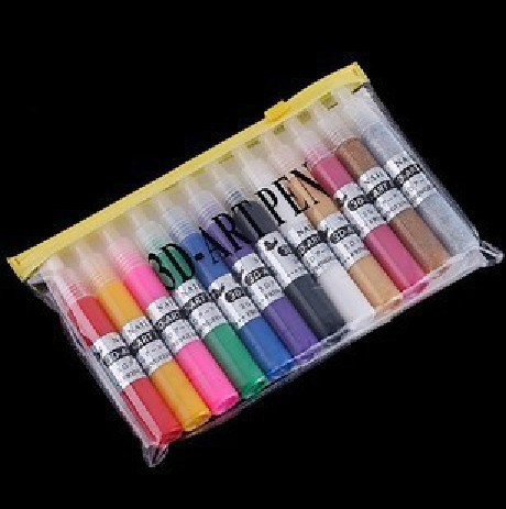 美甲工具 3D雕花筆套裝 藝術筆 彩繪顏料筆用品批發工廠,批發,進口,代購