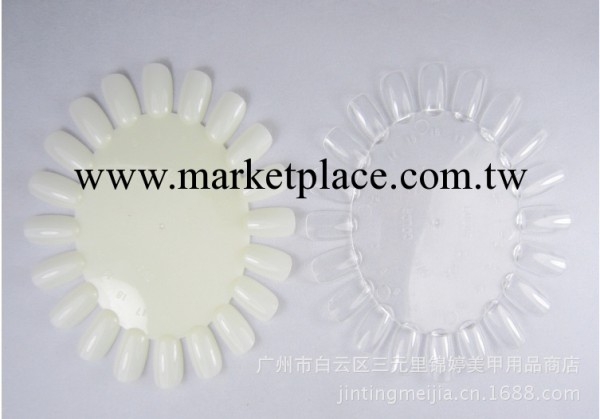 美甲批發 橢圓形透明甲片 指甲油色板工廠,批發,進口,代購