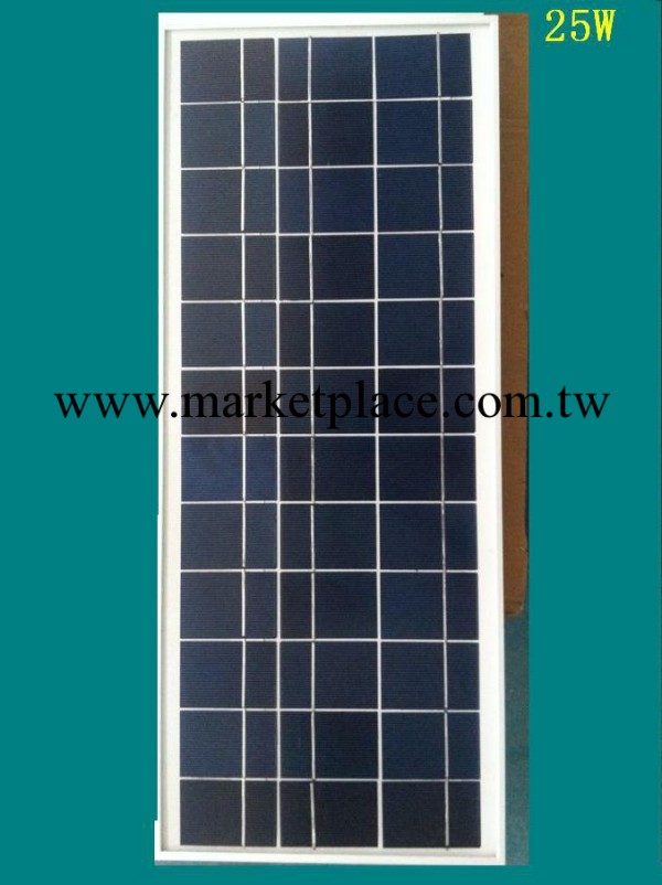 廠傢銷售10月現貨熱銷產品25W 太陽能電池板，太陽能路燈專用。工廠,批發,進口,代購