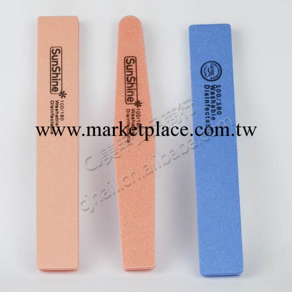 優質美甲工具套裝用品批發 雙面兩用 海綿挫條 方形 菱形 打磨條工廠,批發,進口,代購