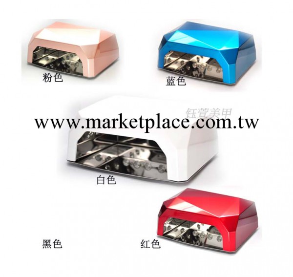 美甲36W鉆石光療燈批發  UV+LED 兩用光療機 10秒、20秒、30秒工廠,批發,進口,代購