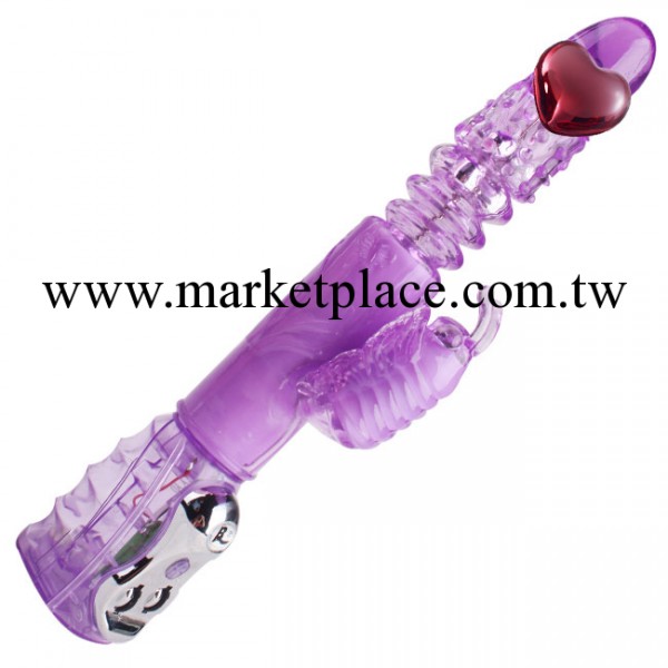 成人用品代理分銷 女用自慰器具 百樂招蜂引蝶中號震動陽具轉珠棒工廠,批發,進口,代購