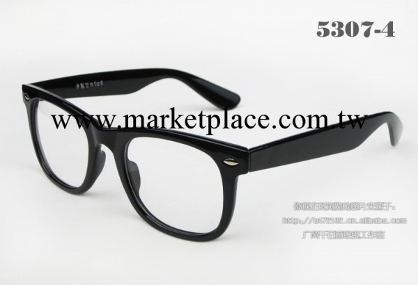 熱賣時尚框男女眼鏡框架平光鏡 方形款眼鏡 非主流大框明星款5307批發・進口・工廠・代買・代購