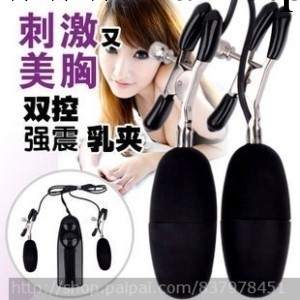 雙飛燕 電乳夾穿戴振動仿真陽具 女性成人用品 女用自慰器具工廠,批發,進口,代購