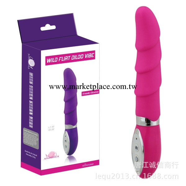 成人情趣用品批發 女用自慰按摩器 10頻矽膠螺紋棒 情趣用品震動棒工廠,批發,進口,代購