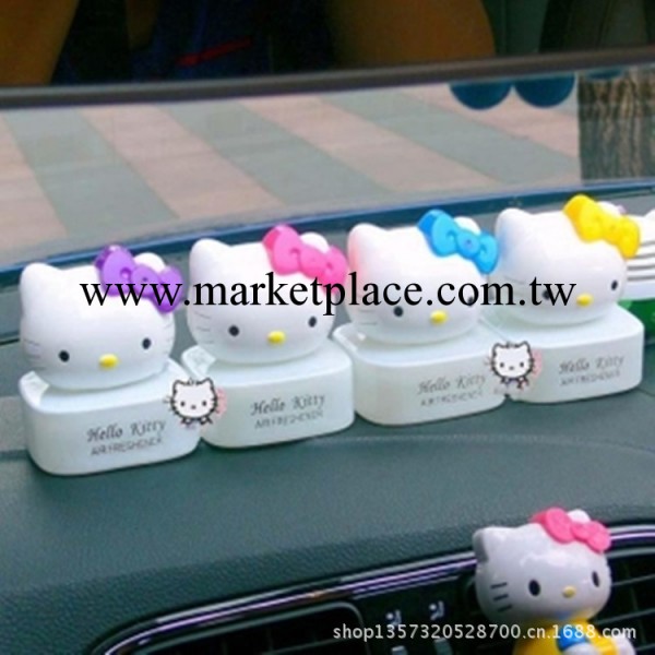 hello kitty香水座 卡通可愛kt香水座 汽車香水座 車內飾品 禮品工廠,批發,進口,代購