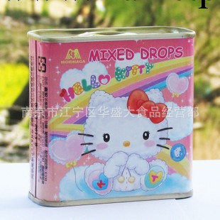 森永水果糖HELLO KITTY奇蒂貓 休閒零食品批發一盒100g *5罐批發・進口・工廠・代買・代購