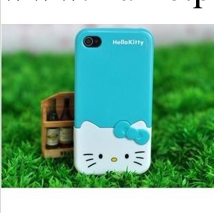 【廠傢直供】手機殼iphone5批發 hello kitty蝴蝶結手機保護套工廠,批發,進口,代購