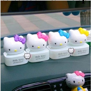 hello kitty香水座 卡通可愛kt香水座 汽車香水座 車內飾品 禮品工廠,批發,進口,代購