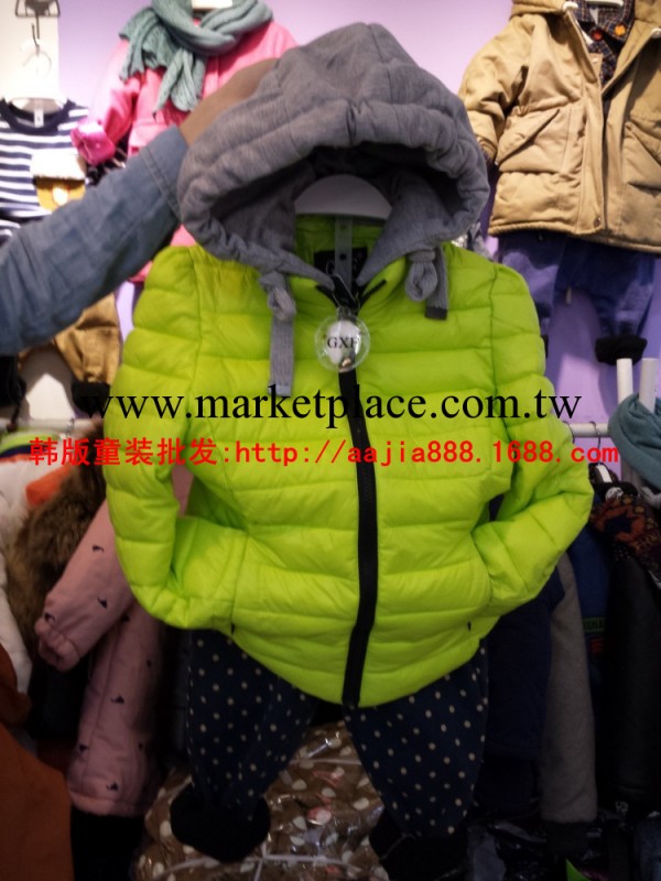 2013冬季韓版童裝棉服外套 羽絨棉加厚童棉衣外套 韓國童外套批發工廠,批發,進口,代購