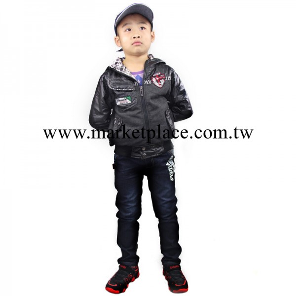 2013秋冬13A-24款,品牌精品,內部加絨中大童時尚男童牛仔長褲工廠,批發,進口,代購