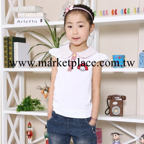 熱銷2013 原單阿路和如 品牌童裝 可愛 女童 T恤工廠,批發,進口,代購
