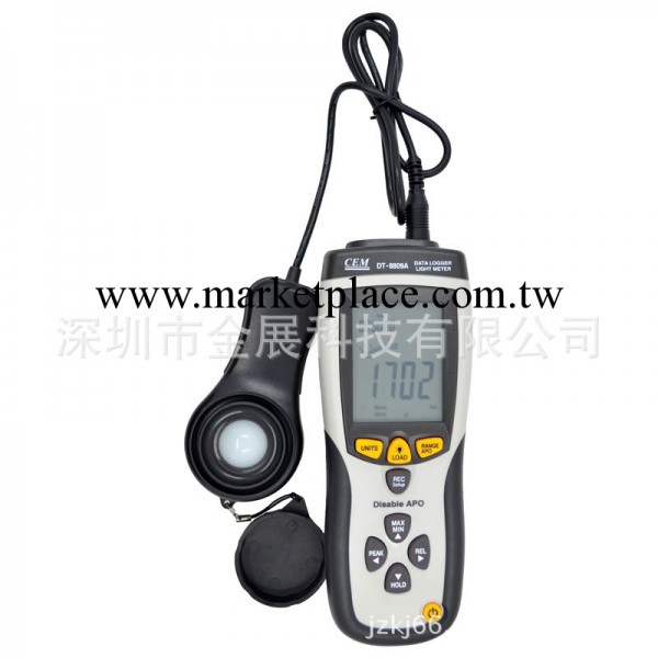 CEM華盛昌DT-8809A照度計 專業記錄型數字光照度儀工廠,批發,進口,代購