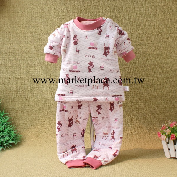 品牌正品貨源 新款嬰兒棉服套裝批發 秋冬套裝 0-3歲小童裝8914工廠,批發,進口,代購