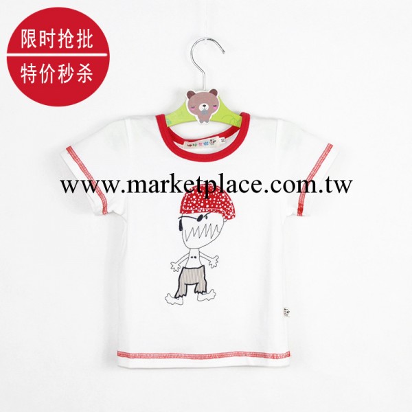 清倉特價 可愛Q版卡通刺繡t恤 小童t恤衫 童裝男童t恤 品牌童裝工廠,批發,進口,代購