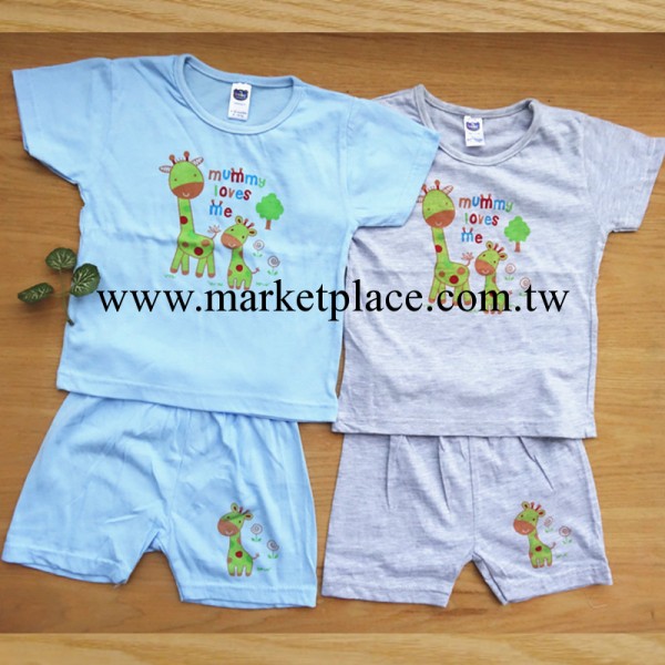 包郵 外貿童套裝夏季 原單純棉THE BABY COMPANY 歐美品牌童套裝工廠,批發,進口,代購