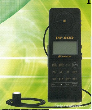 IM-600M,數字照度計，高精度、大量程、操作方便，日本TOPCON工廠,批發,進口,代購