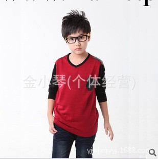 男童毛衣 廠傢直銷兒童秋冬新款大童全棉羊毛衫 青少年高檔羊毛衫工廠,批發,進口,代購
