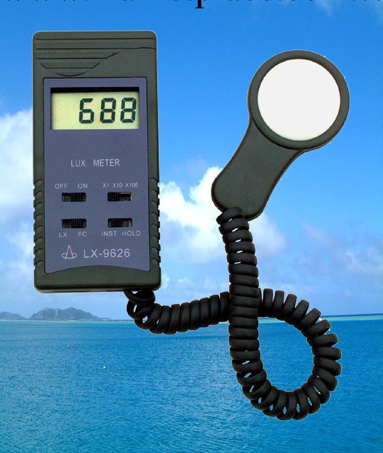 青島批發數字光度計 便攜式照度表LX9626工廠,批發,進口,代購