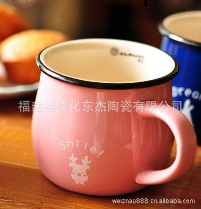 zakka雜貨 復古陶瓷杯 日式早餐杯 顏色多款 廠傢直銷批發・進口・工廠・代買・代購