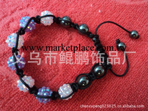 香巴拉手鏈Shamballa Bracelets 歐美流行熱銷時尚手飾，樹脂球批發・進口・工廠・代買・代購