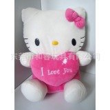 定制 hello kitty貓 毛絨玩具/毛絨公仔/毛絨掛件/毛絨吊飾 OEM工廠,批發,進口,代購