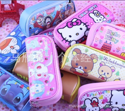 HELLO KITTY 凱蒂貓 化妝袋學生文具袋 兒童筆袋 鉛筆袋 收納袋工廠,批發,進口,代購