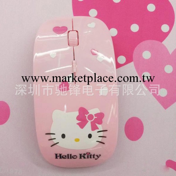 hello kitty鼠標 無線 卡通超薄KT可愛粉色鼠標批發・進口・工廠・代買・代購