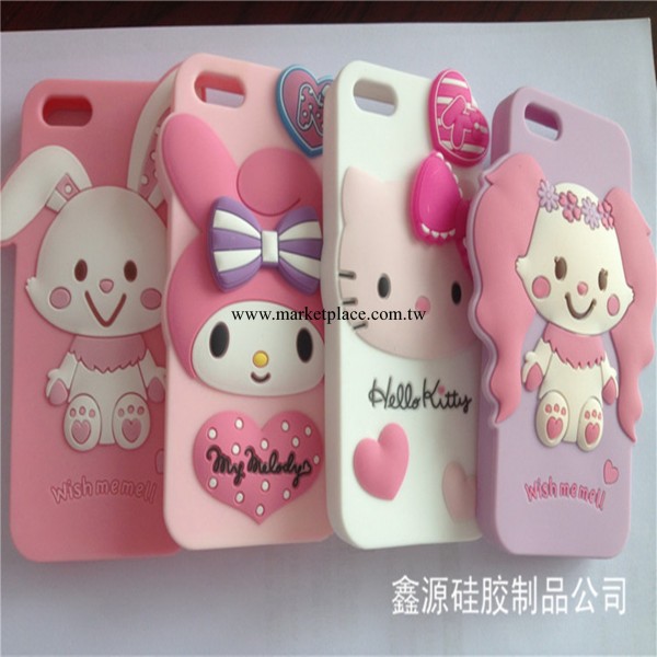 Hello Kitty手機保護殼  iPhone5/4/4S矽膠保護套 手機保護套工廠,批發,進口,代購