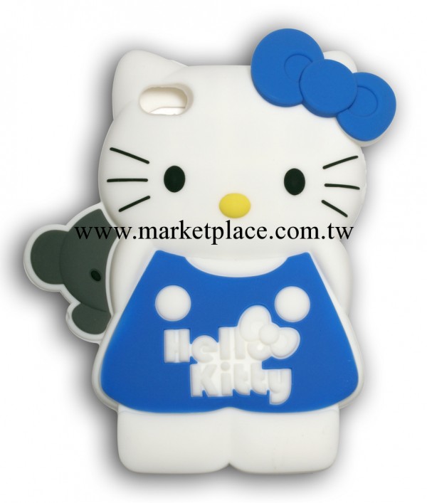 iphone4S hello kitty矽膠手機套工廠,批發,進口,代購