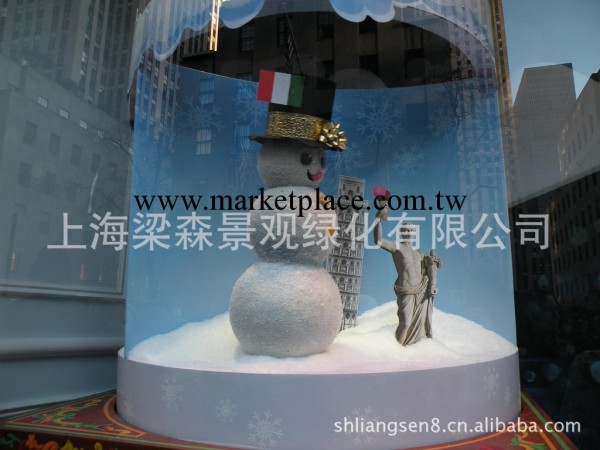 供應聖誕節裝飾 酒店裝飾 聖誕雪人工廠,批發,進口,代購