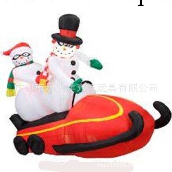 氣模廠傢直銷 充氣雪人圖 聖誕禮品組合 節慶用品 定制充氣玩具工廠,批發,進口,代購