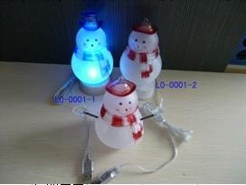 供應壓克力聖誕禮品，聖誕雪人，聖誕老人等發光禮品工廠,批發,進口,代購