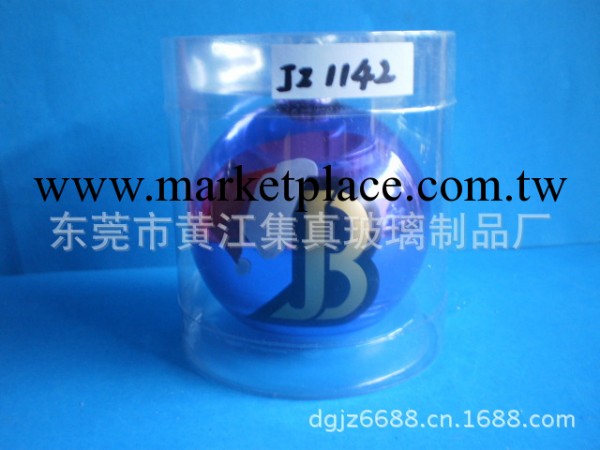 直徑80MM電鍍染色烤花聖誕玻璃吊飾，聖誕裝飾球，聖誕玻璃工藝品工廠,批發,進口,代購