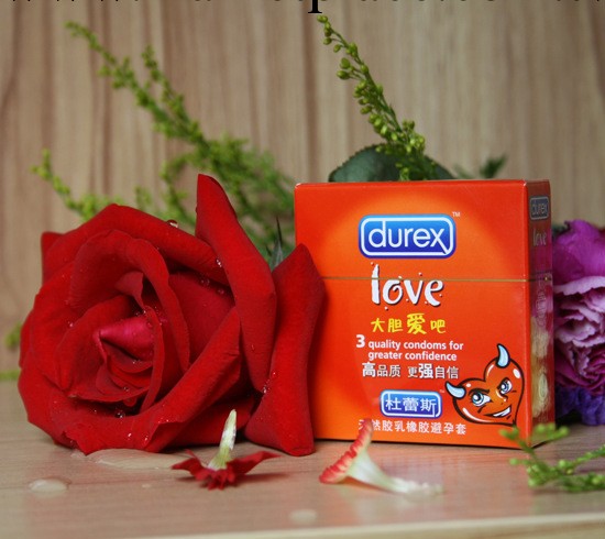 廠傢直銷杜蕾斯love3隻裝安全套避孕套 成人情趣用品加盟代理代銷工廠,批發,進口,代購