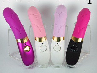 花開 矽膠按摩棒 充電式靜音 震動棒 女用器具 成人用品工廠,批發,進口,代購