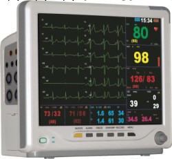 15寸 手術專用多參數成人監護機工廠,批發,進口,代購