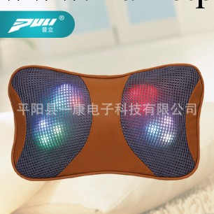 普立按摩器車載按摩枕按摩墊車傢多用按摩器材電動按摩枕頸椎按摩工廠,批發,進口,代購